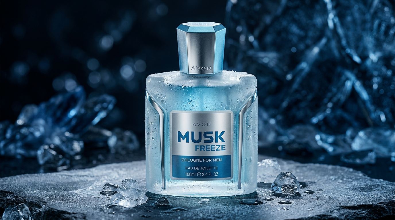 Avon Musk Freeze: a fragrância que transmite frescor e personalidade