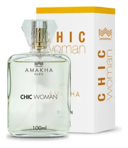 Perfume Feminino Chic Woman Amakha Paris 100ml Bolso É Boa VEJA AQUI Se Compensa Comprar